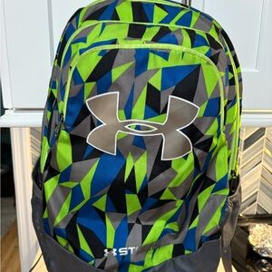 Under Armour Men's Backpack - Blue, Green, and Gray